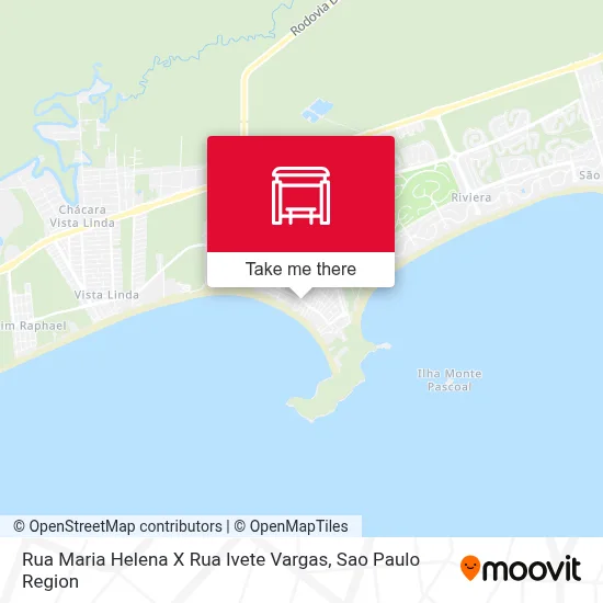 Rua Maria Helena X Rua Ivete Vargas map