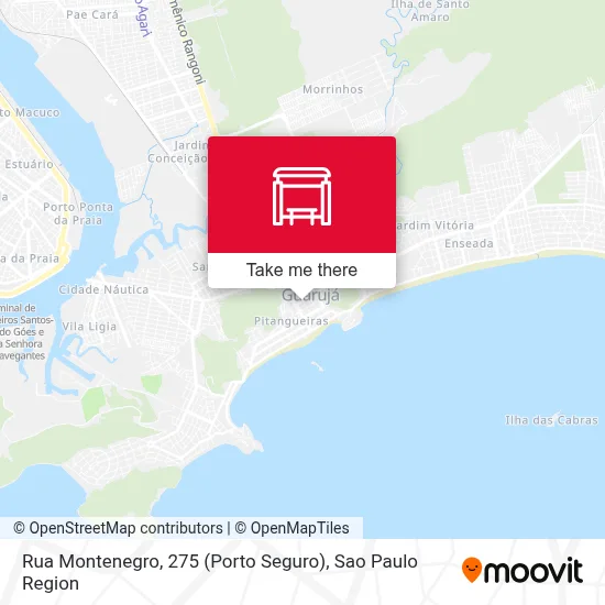 Rua Montenegro, 275 (Porto Seguro) map