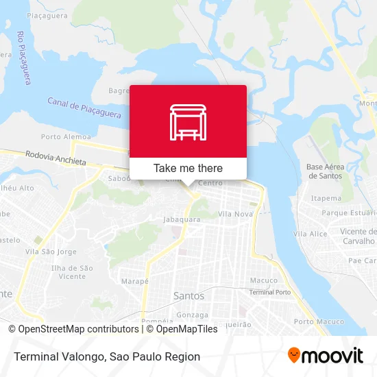 Terminal Valongo map