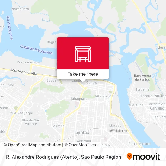 R. Alexandre Rodrigues (Atento) map