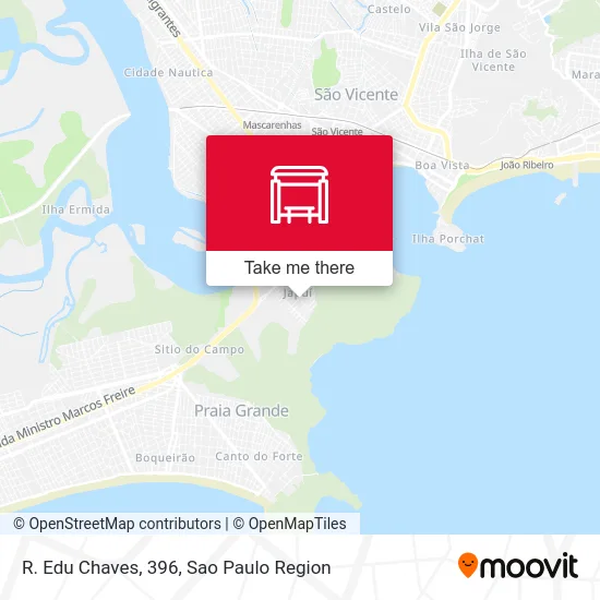 R. Edu Chaves, 396 map