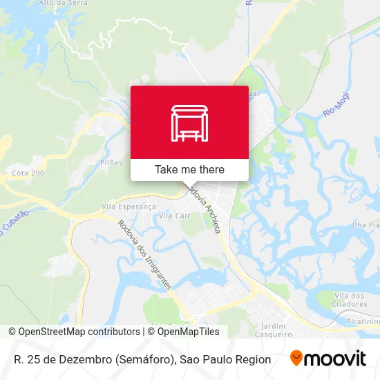 R. 25 de Dezembro (Semáforo) map