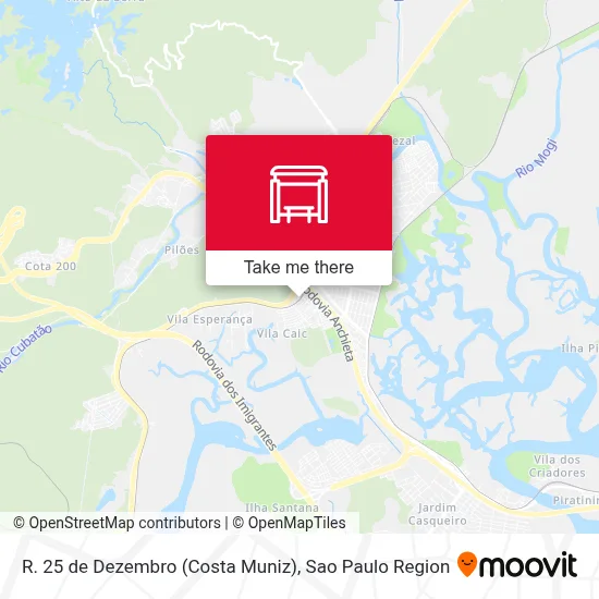 R. 25 de Dezembro (Costa Muniz) map