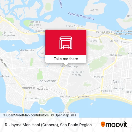 R. Jayme Man Hani (Granero) map