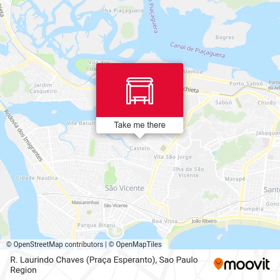 R. Laurindo Chaves (Praça Esperanto) map