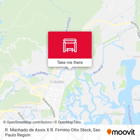 R. Machado de Assis X R. Firmino Otto Stock map