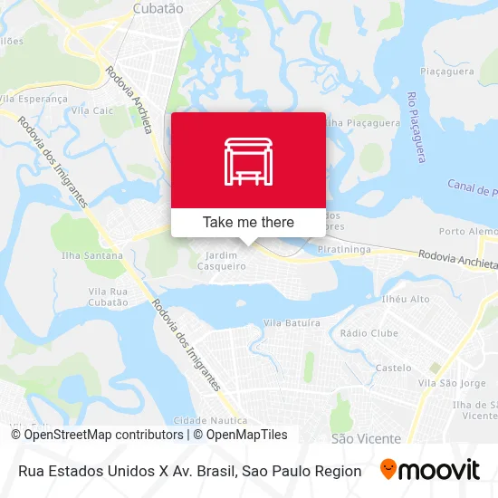 Rua Estados Unidos X Av. Brasil map