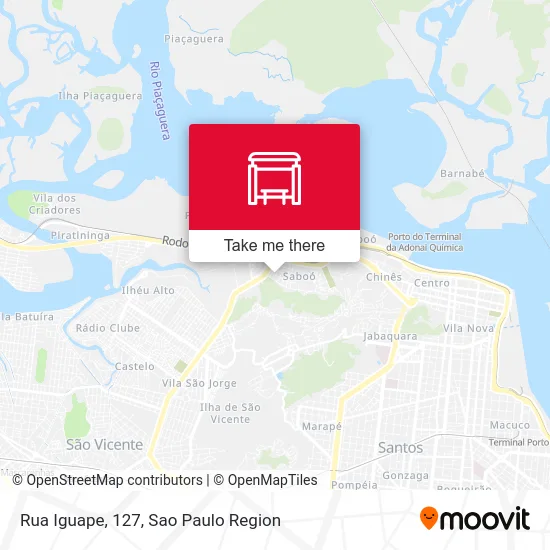 Rua Iguape, 127 map