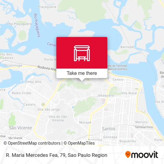 R. Maria Mercedes Fea, 79 map