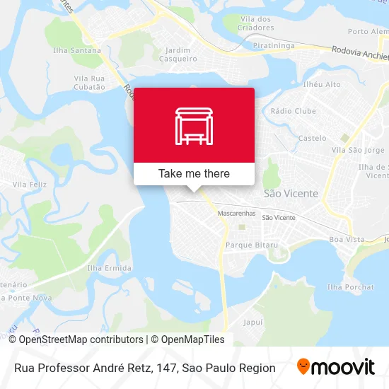 Rua Professor André Retz, 147 map