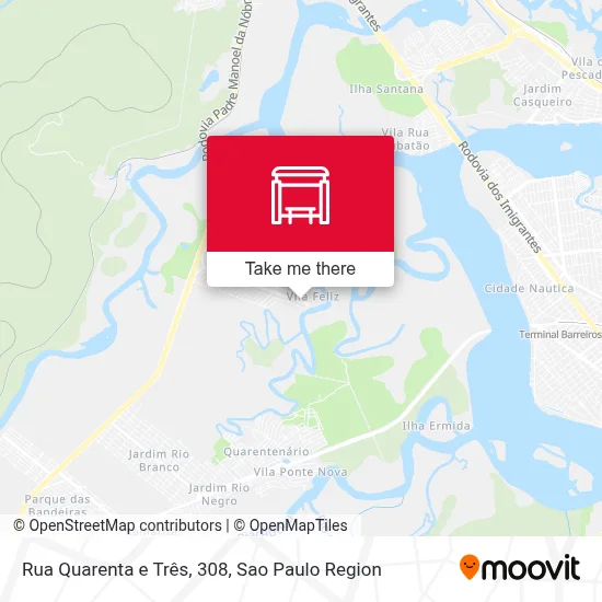 Rua Quarenta e Três, 308 map