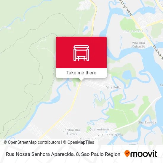 Rua Nossa Senhora Aparecida, 8 map