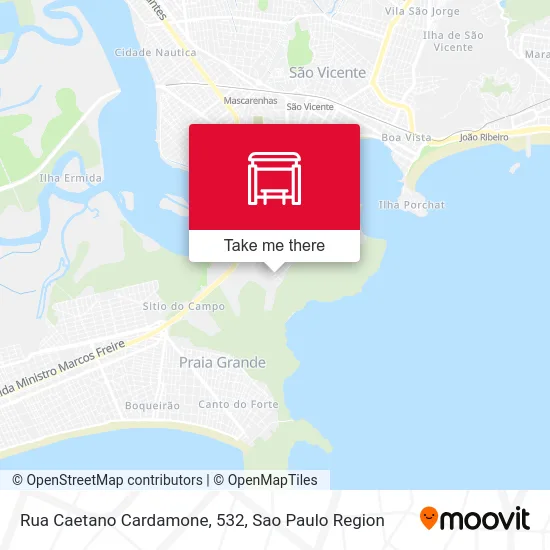 Rua Caetano Cardamone, 532 map