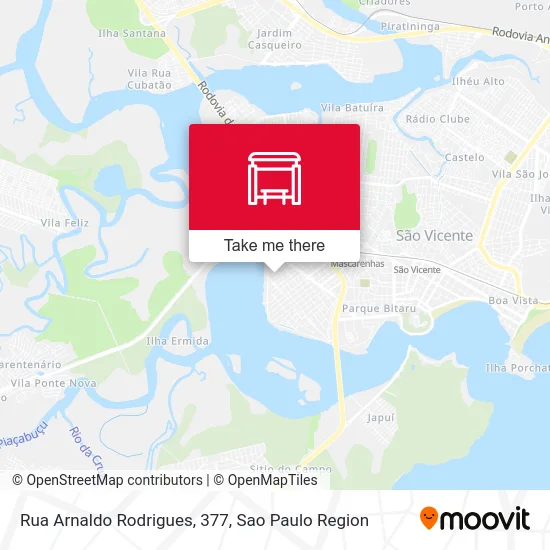 Rua Arnaldo Rodrigues, 377 map