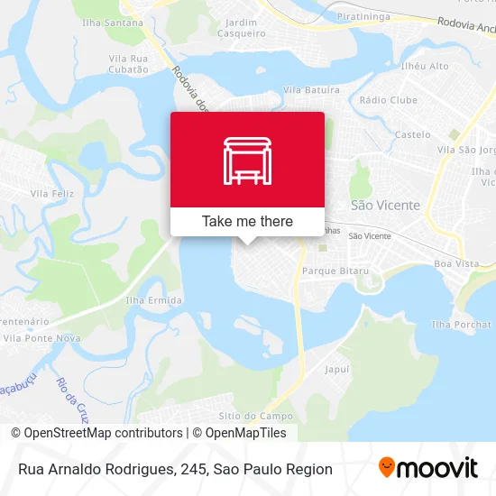 Rua Arnaldo Rodrigues, 245 map