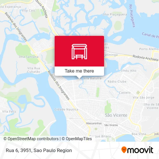 Rua 6, 3951 map