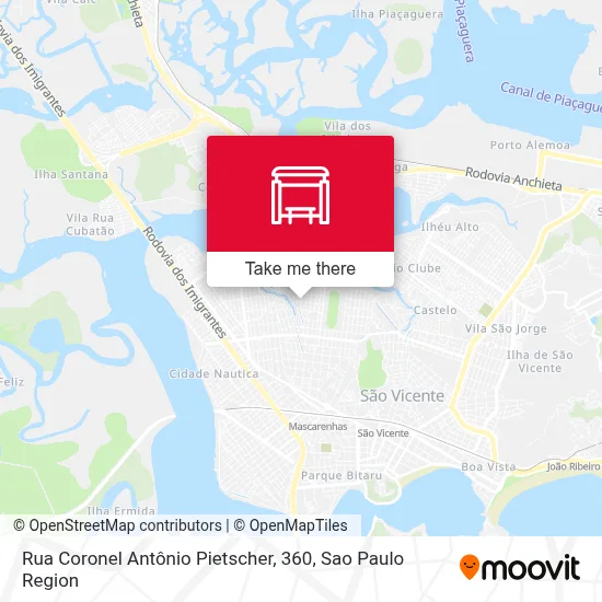 Rua Coronel Antônio Pietscher, 360 map