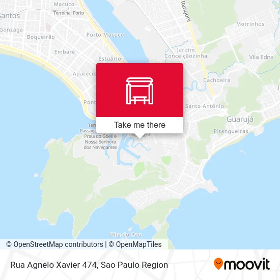 Rua Agnelo Xavier 474 map