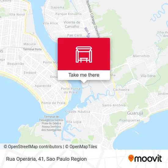Rua Operária, 41 map