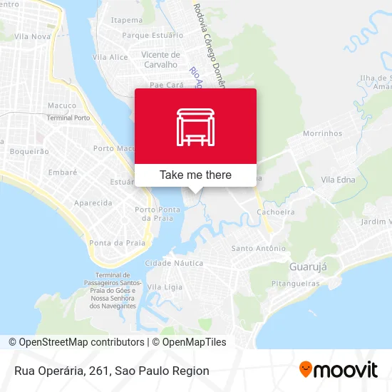 Rua Operária, 261 map