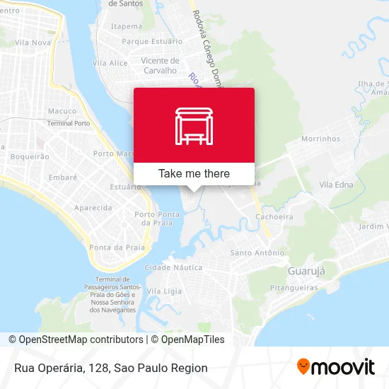 Rua Operária, 128 map