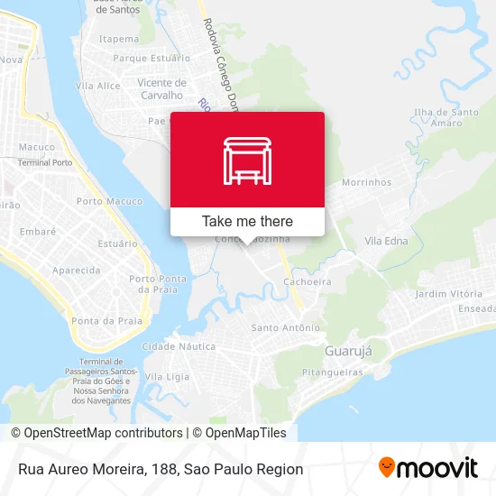 Rua Aureo Moreira, 188 map