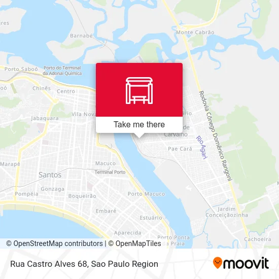 Rua Castro Alves 68 map
