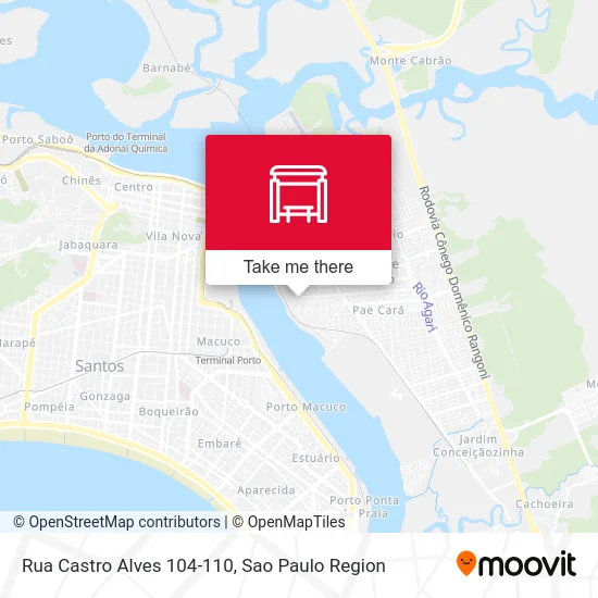 Rua Castro Alves 104-110 map