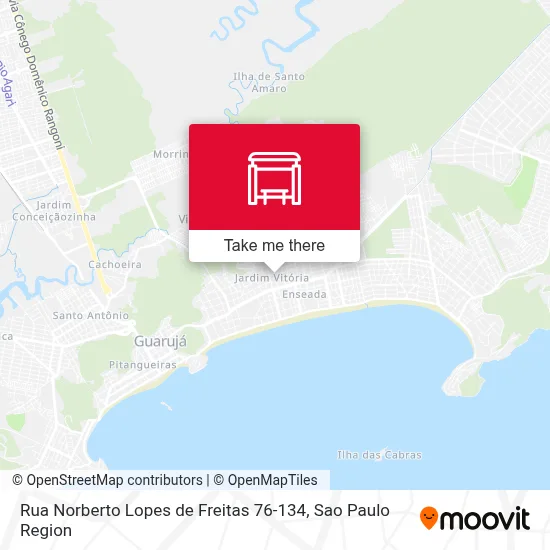 Rua Norberto Lopes de Freitas 76-134 map