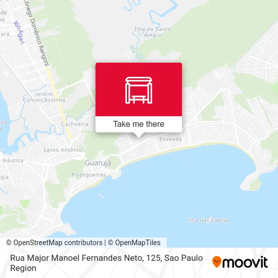Rua Major Manoel Fernandes Neto, 125 map
