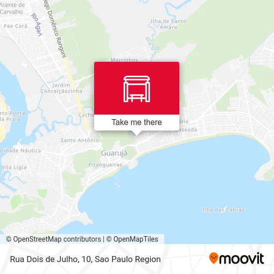 Rua Dois de Julho, 10 map