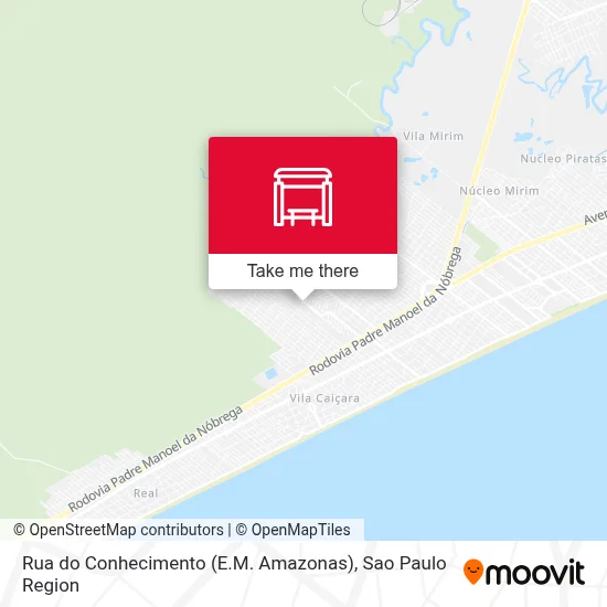 Rua do Conhecimento (E.M. Amazonas) map
