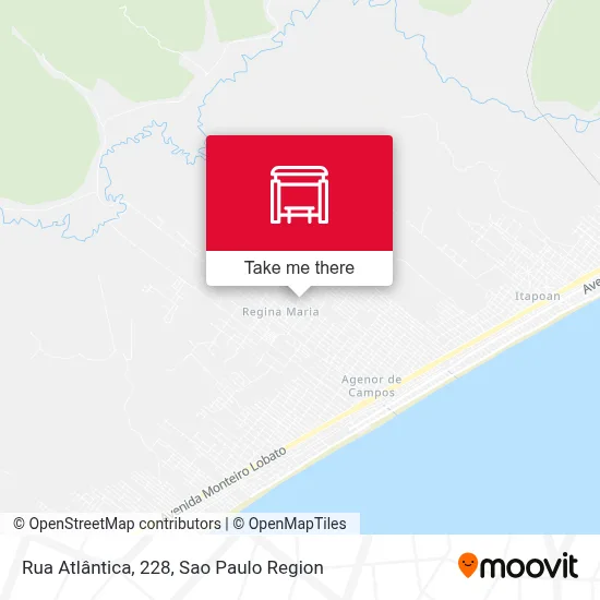 Rua Atlântica, 228 map