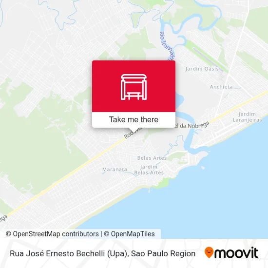 Rua José Ernesto Bechelli (Upa) map