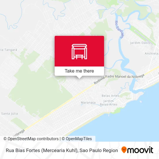 Rua Bias Fortes (Mercearia Kuhl) map