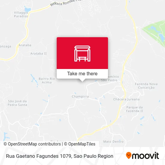 Rua Gaetano Fagundes 1079 map