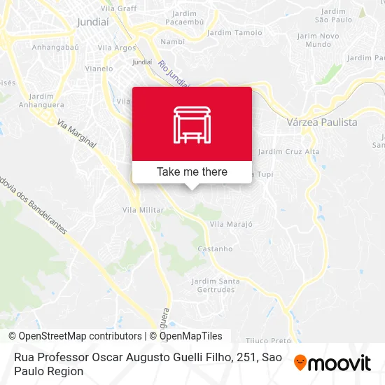 Rua Professor Oscar Augusto Guelli Filho, 251 map