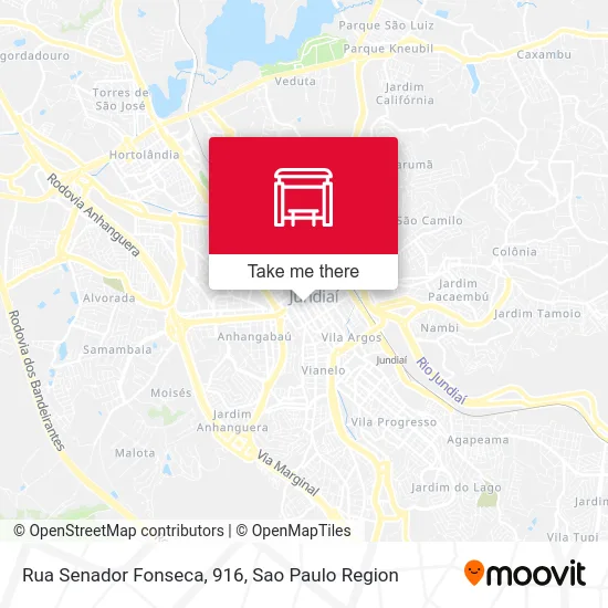 Rua Senador Fonseca, 916 map