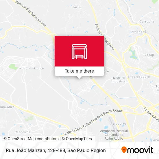 Rua João Manzan, 428-488 map