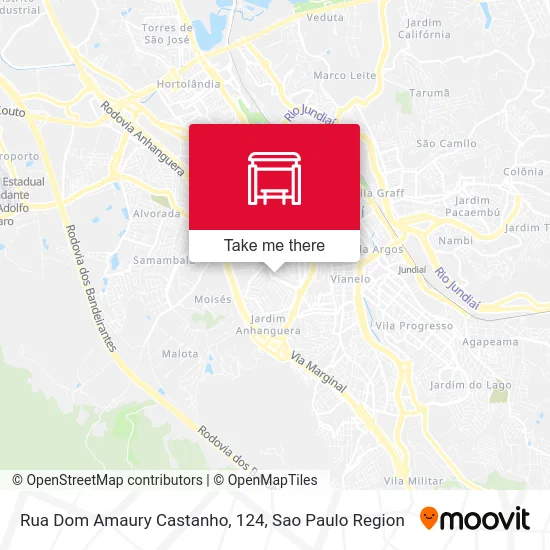 Rua Dom Amaury Castanho, 124 map
