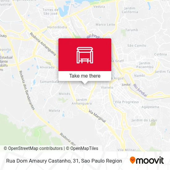 Rua Dom Amaury Castanho, 31 map