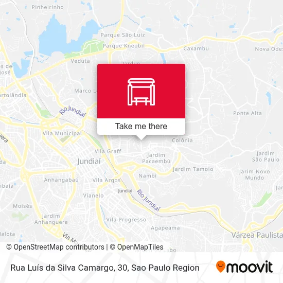 Rua Luís da Silva Camargo, 30 map