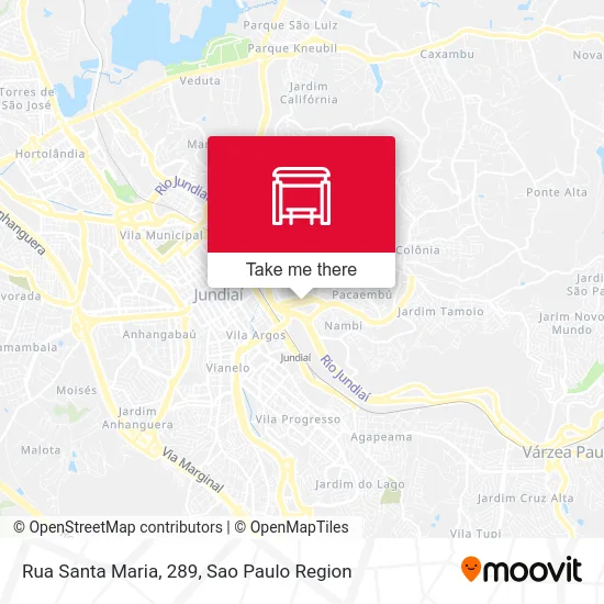 Rua Santa Maria, 289 map