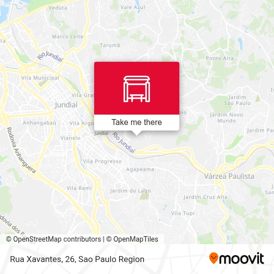 Rua Xavantes, 26 map