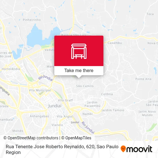 Rua Tenente Jose Roberto Reynaldo, 620 map