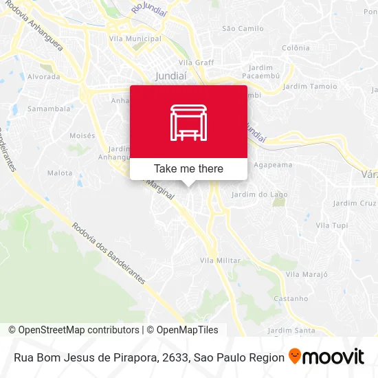 Rua Bom Jesus de Pirapora, 2633 map