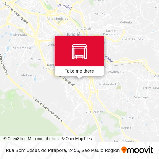 Rua Bom Jesus de Pirapora, 2455 map