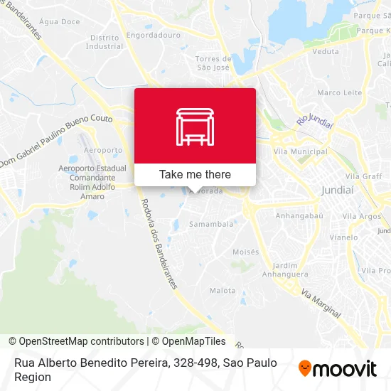 Rua Alberto Benedito Pereira, 328-498 map