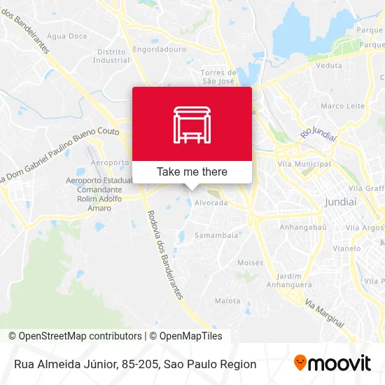 Rua Almeida Júnior, 85-205 map