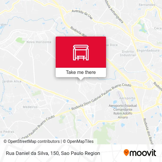 Rua Daniel da Silva, 150 map